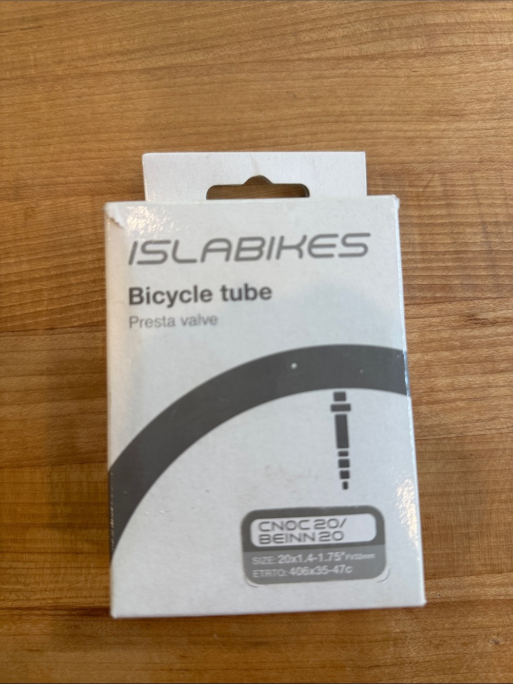 ISLABIKES Bicycle Tube - 20x1.4-1.75”